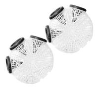 2 Pièces Piège à Pêche Portable Réutilisable en Plastique, 3 Trous