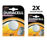 2 pièces - pile au lithium Duracell CR1620