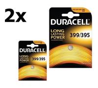 2 pièces - pile bouton de Duracell 399-395 - G7 - SR927W 1.5V 52mAh