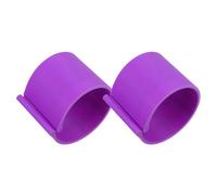 2 Pièces Pince à Rouleau de Matelassage pour Art Diamant, Petit | Plastique Pourpre, Maintien Sécurisé Anti-curling, Léger et Facile à Transporter, Projets Créatifs