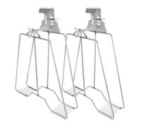 2 Pièces Pince Barbecue Argenté Multifonction en Acier Inoxydable | Acier Inoxydable, Antirayure et Supporte la Haute Température, Format Portable, Usage la Cuisine et Grill