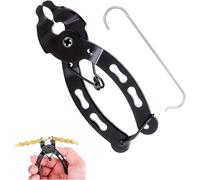 2 Pièces Pince Chaine Velo,Noir Demonte Chaine Velo,Pince À Chaîne Antivol Outil,Bike Checker Crank Tool,Lien De Vélo Pince,Tensioner Pinces D'outils Repair Kit Pour Attache Maillo Rapide Chaine Velo