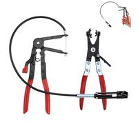 2 Pièces Pince Collier de Serrage, Pince a Collier Durite, Pince Collier Echappement, Pince Durite Autoserrant Pince Flexible Auto pour Réparation de Voiture