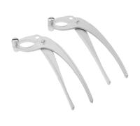 2 Pièces Pince de Cuisson Antidérapante en Alliage D’aluminium | Levage Main, Surface Lisse sans Joint, Prise Sûre, pour Pâtisserie, Vapeur et Barbecue