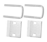 2 Pièces Pince de Démarrage à Plaque Dentée en Acier pour Poutres | Support de Serrage, Grip Antidérapant et Pose Rapide, pour Charpentes Industrielles et Étaiement Temporaire