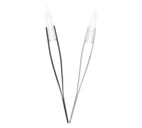 2 Pièces Pince de Précision en Céramique, Acier Inoxydable | Travail Précis, Embouts Polis, Usage Isolant, pour Soudure, Bijoux et Ateliers Techniques