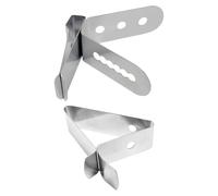 2 Pièces Pince de thermomètre, Clip de thermomètre pour barbecue, Support de sonde à viande, Clips Pour Thermomètres, Support Thermomètres Pince Pour Mesurer La Température Ambiante