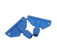 2 Pièces Pince Détachable pour Tête de Balai à Franges, Plastique | Fixation, Verrouillage Ferme sans Outil, Changement Rapide, Adaptée aux Serpillières Humides, Bureaux et Hôtels
