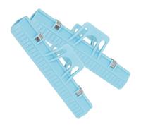 2 Pièces Pince Porte-partitions Bleue en Acier à Ressort et ABS | Compatible Livres et Feuilles, Usage en Répétition ou Cours, Clip Résistant à Déformation