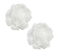 2 Pièces Pinces À Cheveux De Corsage De Rose, Pinces À Cheveux De Fleur, Accessoires De Vêtements De Fleurs En Trois Dimensions, Corsage De Fleur De Mariage, Décoration De Dîner De Mariage