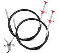 2 Pièces Pinces à Griffes, 200 cm Pince à Griffes Flexible, Furet Deboucheur de Canalisation, Pince Télescopique, Adaptée Au Travail dans des Espaces Confinés Cuisine Évier L'évier Salle De Bain