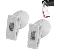 2 Pièces Pinces À Ventouse pour Pare-Brise Porte-Billets De Voiture | Pince À Cartes De Ticket avec Ventouse | Support De Billets Réutilisable