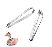 2 Pièces Pinces Arêtes de Poisson,Pince à Désarêter en Acier Inoxydable,Pincette Cuisine pour Le Nettoyage et La Préparation des Aliments