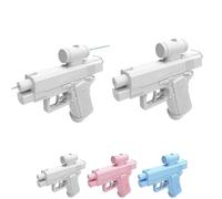 2 Pièces Pistolet À Eau Farceur Inversée À Double Face, Pistolet À Eau Bidirectionnel Compulsif pour Enfant Adultes, Pistolet À Pulvérisation Délicat Interactif Aquatiques pour Fêtes, Plage, Piscine
