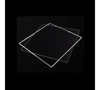 2 pièces Plaque Acrylique Transparente, A4 210mm*297mm*8mm, Feuille de Plastique