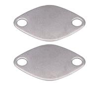 2 pièces plaque de bloc d'obturation de vanne EGR, Kit de plaque de bloc d'obturation de vanne pour RENAULT ESPACE LAGUNA MASTER TRAFIC VAUXHALL MOVANO
