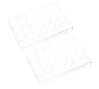 2 Pièces Plaque de Culture Cellulaire Transparente en Ps Couvercle | Surface Lisse, Observation au Microscope, pour Cellules Mammaires et Explants Tissulaires, Recherche Biomédicale