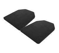 2 Pièces Plaque de Protection Noire EVA pour Gilet et Chest Rig | Mousse Eva, Doublure Intérieure Détachable, Confort Ajusté, pour Jeux et Entraînement