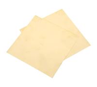 2 Pièces Plaque en Laiton, Gravure et Réparations Métalliques | Finition Dorée Élégante, Surface Lisse et Résistante, pour Plaques Trophées, Extérieur et Bricolage Créatif