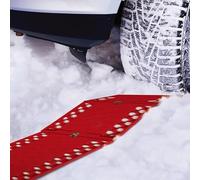 2 Pièces Plaques de Désensablement pour Honda HR-V 3 (III) 2021-2025, Tapis de Traction Pliable Antidérapant Auto Urgence Polypropylène