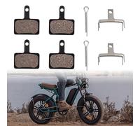 2 Pièces Plaquettes de Frein E-Bike Disque Avant Arrière pour Engwe M20