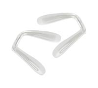 2 Pièces Plaquettes Nasales en Silicone Transparent, Pièce Unique | Réduit la Pression, Maintien Stable, pour Lunettes de Soleil Vue, Confort Discret