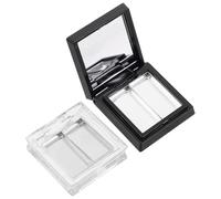 2 Pièces Plateau à Paupières Vide Diy, Double Compartiment | Mini Palette Pratique, Rangement Portable pour Usage Quotidien et Voyage, Design Multifonction