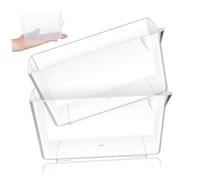2 Pièces Plateau de Balance Électronique Transparent 1200ml | Bol de Pesée Gradué, Léger et Facile à Nettoyer, Accessoire de Remplacement Cuisine