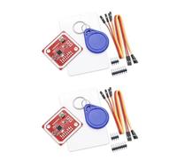 2 Pièces PN532 Module NFC RFID V3 Kit, Lecteur Module Communication Champ Proche avec Carte S50 pour Android, P2P Incluse Support Mifare 1K 4K Ultralight ISO/IEC14443-4 pour Raspberry Pi STM32