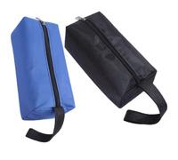 2 Pièces Pochette à Outils Portable en Toile Oxford | Fermeture Éclair, Format Compact pour Électricien, Organisation Simple, Sacoche Légère et Pratique