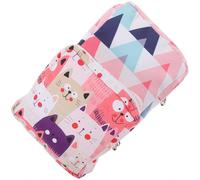 2 Pièces Pochette de Rangement en Polyester, Léopard Portable | Surface Lisse et Réutilisable, Format Discret pour Filles et Déplacements, Organisation dans Paquet à Main ou Achats