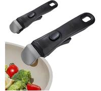 2 Pièces Poignée Amovible Mastrad - Poignee Détachable Pour Casserole Résistante À La Chaleur (250°C) Poignée Amovible Universelle