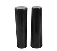 2 Pièces Poignée de Barbecue Isolée M10, Bois Cuivre Noir | Remplacement pour Rôtissoire, Protection Thermique, Nettoyage Facile, Portable, Camping et Barbecue Extérieur