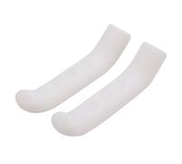 2 PièCes PoignéE De Frein Manchon En Silicone Vtt Levier De Frein Couvercle De Protection Blanc