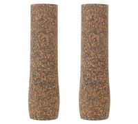 2 Pièces Poignée de Rechange pour Canne à Pêche en Bois Marron | Grain du Bois Élégant, Texture Imitation Liège, pour Pêche en Extérieur et Atelier de Montage