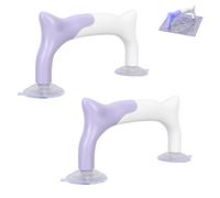 2 pièces Poignée de règle d'outils de couture | poignées de règle de Quilting avec Double ventouse, outils de couture de bricolage pour Quilting Patchwork