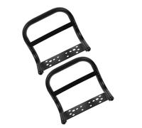 2 Pièces Poignée de Selle Arrière de Vélo Électrique en Métal Noir | Installation Facile, Support Stable et Confortable, pour Scooter et Vélo Électrique, Usage Arrière