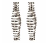 2 pièces poignées à Ressort pour Barbecue en Acier Inoxydable Cool Touch poignée à Ressort pour poêle à Bois Barbecue Fumeur Gril Fosse 4,33 Pouces de Longueur