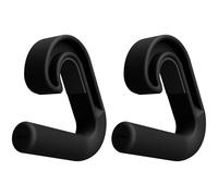 2 pièces poignées de traction à prise neutre, prise verticale, entraînement musculaire pour tirage vertical, soulevé de terre, rameur, accessoires de salle, grip texturé, 13 x 3 x 13,3 cm