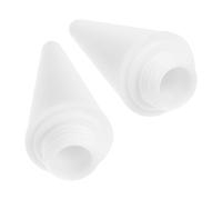 2 Pièces Pointes de Stylet Capacitive ABS Blanches Anti-Erreur | Accessoire de Remplacement, Mouvement Rapide, Écriture Précise, Délicates, Ne Raye Pas L’écran