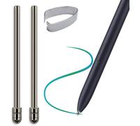 [2 Pièces Pointes En Alliage De Titane Compatible Avec Samsung Galaxy Tab S9 / S7 / S8 / Smartphone Galaxy S22 / Galaxy S23 Ultra Pen Stylus, Métallique Nib Tips Pointe Accessoires Remplacement