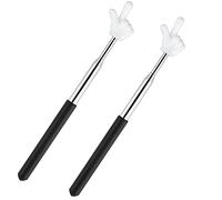 2 Pièces Pointeur Télescopique pour Enseignant Mini bâton de Stylo d'Enseignement à Main Pointeur de Doigt Rétractable Bâton de Pointeur de Tableau Blanc Rétractable