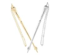 2 Pièces Pointeur Torah Yad en Alliage de Zinc, Lecture Précise | Accessoire Pratique pour Étude des Écritures, Cérémonies Juives et Fêtes, pour Adultes et Garçon et Filles