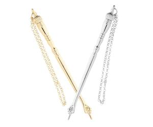 2 Pièces Pointeur Torah Yad en Alliage de Zinc, Lecture Précise | Accessoire Pratique pour Étude des Écritures, Cérémonies Juives et Fêtes, pour Adultes et Garçon et Filles