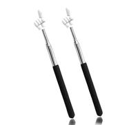 2 Pièces Pointeurs Télescopiques pour Enseignant, Mini Stylo Enseignement Facile à Utiliser, Bâton de Pointeur Rétractable pour Enseignement, Présentation, Guide