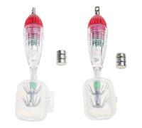 2 Pièces Poisson Leurre Lumière LED Pêche Lumière Sous-marine Chercheur Lampe Nuit Pêche Attractifs