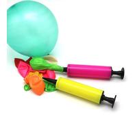 2 Pièces Pompe À Ballon Manuelle, Gonfleur À 2 Voies À Double Action pour Ballons, Légère pour Fêtes (Couleur Aléatoire)