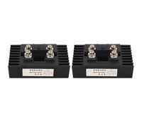 2 pièces Pont redresseur 100A 1600V 4 bornes monophasé Pont redresseur Module Portable pour onduleur Pwm entrée de Courant Charge de Batterie