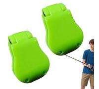 2 Pieces Portable Pole Keeper | Rod Tie Tackle Holder for Beach Car Fishing Adults Outdoor Storage Organization | Fishing Rod Tie Clip | Organizer Storage Outdoor Gear Tool Kit