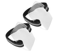 2 Pièces Porte-badge de Bras pour Carte de Travail, PVC | Fermeture Auto-agrippante, Sangle Intégrée, pour Id et Carte D’identification, Usage Intérieur, Sportifs